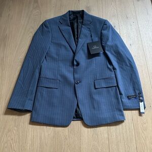 Charcoal Pinstripe Blazer